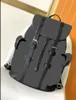 M20899 Christopherpm Herren Rucksack geprägtes Leinwand Leder Sport Reisetasche Großer Kapazität Schultasche PM MEN EPI EPI DURCH DURCH DUFFEL BASKBALLKNAHME