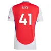 24 25 25 Koszulki piłkarskie ARSEN ALFC Smith Rowe Saka Martinelli 2024 2025 Football Shirt Men Kit Kit Odegaard Nketiah G.jesus Zinchenko Saliba Rice Havertz Whiteout