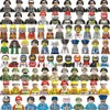 Blocks Ninja Heroes Anime Movies Mini Action Toy Figures Building Blocks Assembly Toys Bricks Kids Collection Gifts