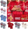 Männer Frauen Jugendstadt Connect Jersey 4 Yadier Molina 46 Paul Goldschmidt 28 Nolan Arenado 1 Ozzie Smith 6 Stan Musial 92 Genesis Cabrera 11 Paul Dejong Baseball -Trikots