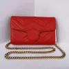 Najwyższej jakości kobiety łańcuchowe torby na ramieniu Crossbody Lady Tourse Messenger Bag Designer torebki Portfel