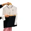 ゴルフレディース夏の薄いニットパッチワークアイスシルククイック乾燥長袖レディースネクストコートジャージースポーツトレンド