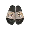 Designer -Sandalen Blumenschuhe rutschen Erdbeergedruckte rosa Gummi Tiger Rotgrün g Orange weiße Sandale Schwarze Blumen Slipper Männer FHLE#