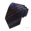 Projektantka Męska marka mody z przędzą farbą retro krawat męski impreza Casual Neck Business with pudełko
