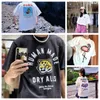 Kith t shirt sunmmer shirt men t shirt designer women summer shirt casual short sleeves Tee vintage fashion top clothes outwear S-XL