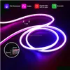 Autres fournitures d'événement Fournitures LED Néon de néon 35m Application WiFi Smart RVB 16Colors DIY IMPHERPORTHER FLEXOBLE WORK avec Alexa 231124 Drop Dhwfn