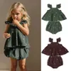 Giyim Setleri Yaz Bebek Kız Giyim Seti Organik Pamuk Nakışla Bebek Kız Giyim J240518