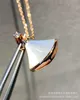 ブウネックレスラジアントデザインネックレスゴールドファンネックレス18Kゴールドメッキ二重層ファンダブルファンオリジナルギフトボックス付きフルダイヤモンド