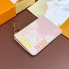 Kvinnor Luxurys designers korthållare väskor plånböcker väska äkta läder damer resor plånböcker mynt handväska med presentförpackning