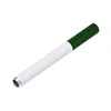 Coloridas tuberías de fumar de metal hierba de tabaco un bolsillo de bateador tubo de acero portátil tubo de humo bufete de tubo de cigarrillo de aluminio aleación de 80 mm longitud