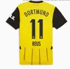 Soccer Jersey fans Player Haller Reus 24 25 Dortmund 2024 2025 Fotbollskjortor Bellingham Men Kids Reyna Brandt Schlotterbeck Adeyemi Moukoko All Black Special