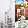 Glazen bongmatrix PERC Hookahs concentreren recycler bubbler waterpijp rigs olie dab 18 mm vrouwelijk gewricht