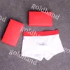 Neue Herrenunterwäsche -Unterhose Designer Buchstabe gedruckte Boxer Mode Pure Cotton Underpant