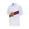 フットボールシャツの男性新しいサッカーシャツメンズピュアコットン刺繍半袖カジュアルスポーツホワイトコントラスト大きなニット