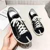 Hot Casual Shoe Dress Tennis Shoes Low Loafer Trainer Canvas Luxury Flat Heel Mens For Woman Walk Hike Espadrille Outdoors Travel Sports Black White Designer Sneaker