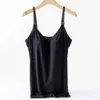 Camisole Maternity Clothes Suspender kjol ammande Sling Vest Gravida kvinnor avtagbar bh -sjuksköterska Tank Top L2405