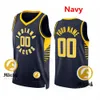 Pascal Siakam Andrew Nembhard Basketball Jersey 10 Kendall Brown 00 Bennedict Mathurin 0 Tyrese Haliburton 33 Myles Turner 25 Jalen Smith Jerseys costados costados