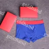 Neue Herrenunterwäsche -Unterhose Designer Buchstabe gedruckte Boxer Mode Pure Cotton Underpant