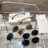 MARCO OVALO DE LUXURA DE MUJER Gafas de sol de las gafas de sol para hombres Gafas de sol de diseñador de lentes de diseño