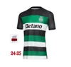 2024 2025 Maglie da calcio Sporting CP Lisboa Cup 'Cup Special Kit 60th Anniversary Lisbon Man Kid Kit Kit Shirts Gyokeres