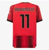 Giroud 23 24 25 Soccer Jersey Pulisic Reijnders Koche de Ketelaere Rafa Leao Theo Football Shirt AC 2024 2025 Men KIDS KIT POYS UNIFORMS Tredje fjärde fjärde M.Maignan