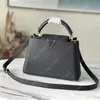 10A Capucines Bag Designer Crossbody Borse di lusso da 27 cm Specchio in pelle di qualità SASSEGGIO di grande capacità Tote Black Spalla Pulsa Casualizza Small Designer Borse Donne Borse da donna