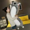 Poux en peluche animaux en peluche koala chat lapin panda charmant long cadeau doux office offension mince nap somnifère coussin toys en peluche h240521 jfd2