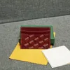 Projektant męski uchwyt na kartę z nadrukiem luksusowy krótki portfel Torebka mężczyźni kobiety kredytowe mini torba posiadacza karty mody torba na kartę