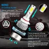 Nuovo LED 2x H7 LED H11 H4 HI/LO H1 H3 H8 HB1 HB3 HB4 HB5 HIR2 H13 H27 9005 9006 Bulbi fari auto 3000K 6000K 8000K COB C6 AUTO AUTO