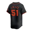 2024 Custom S-4xl Jung Hoo Lee Jersey de beisebol Flores São Francisco David Villar Webb Conforto Estrada Lamonte Wade Jr.