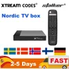Nouveau nordic tv box meelo Plus XTV duo xtream codes Stalker Android 11 Amlogic S905W2 4K HDR 2GB 16 Go Smart Media Player Full European