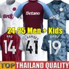 23 24 25 DIABY Soccer Jerseys PAU RAMSEY WATKINS Football Shirt set 2024 2025 DOUGLAS LUIZ KAMARA BUENDIA BAILEY Men Kids Kit MCGINN ZANIOLO AsTOn VilLaS goalkeeper