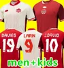 2024 Kanadyjska koszulki piłkarskie domy 24 25 Drużyna narodowa Davies J.David Ugbo Larin Cavallini Millar Eustaquio Football Shirt Dom Dom/Away Men Kit dla dzieci