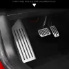 알루미늄 합금 발 페달 테슬라 모델 3 Y 가속기 가스 연료 브레이크 페달 페달 페달 패드 매트 커버 액세서리 자동차 스타일링