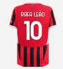 Ac 24 25 Maglia Giroud Rafa Leao Pulisic 4th Soccer Jersey KID KIT 2023 2024 Home Away 3rd Football Shirts Calcio Maillot Tomori Theo Pleasures Quarta beige