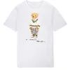 Designer Classic Men's T-Shirt Fabric Smooth Soft Bear Loose Dames Casual Cute T-Shirt Shirt