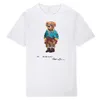 Designer Classic Men's T-Shirt Fabric Smooth Soft Bear Loose Dames Casual Cute T-Shirt Shirt