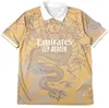 23 24 Camisa de futebol Real Madrids Bellingham Vini Jr Edição Especial Edição China Dragão Maillot Benzema Ballon Jersey Rodrygo Men and Kids Kit Uniforme Dragão chinês