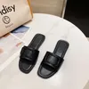 Dhgate Slide Mule for Woman Shoes Designer Sandal Lady Beach Pool New Disual Sliders Menuine Leather Men Summer Summer Fuckury Riapers Flat Indoor Sunny Loafer Sandale