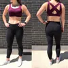 Femmes Pantalons de yoga Leggings High Taist Workout Vêtements Black Pink Couleur solide Couleur Running Gym Weastic Fitness Lady Outdoor Sports Pantal