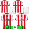 24 25 Stoke City Mikel Campbell Soccer Jerseys Smith Fletcher Powell Brown Clucas Kits Home Kits 2024 2025 Baker Men Kids Kit Rojo Fútbol Camisas Uniformes