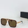 New fashion men sunglasses 6033 acetate and metal frame Germany design style avant-garde shape high end outdoor UV400 protection eyewear