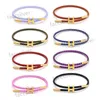 Bangle Adjustable Women Designer Bracelet H bracelet Jewelry Gold-plated Buckle Design Titanium Steel Wire Rope Jewelry