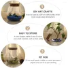 Wazony Cork Glass Bottle Storage Pot Sucyklent DIY rzemieślnicze Słoik Bubble Bowl Naczynia terrarium dla roślin