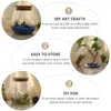 Vase Cork Glass Bottle Storage Pot Jubulent Diy Crafts Jar Bubble Bowl Vessels Terrarium for Plant