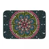 Tapijten Midnight Blossom Mandala Evil Eye Antislip Deurmat Tapijt Woonkamer Slaapkamer Mat Gebed Binnen Decoratief