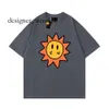 Drew Tshirt Mannen Designer T-shirt Smiley Zon Speelkaarten Tee Womens Grafische Afdrukken Tshirt Zomer Trend Korte Mouw Casual Shirts 2586