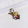 childhood cartoon animals tiger enamel pins movie film quotes pin Cute Anime Movies Games Hard Enamel Pins Collect Metal Cartoon Brooch Badges