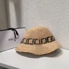 Emmer hoed casual unisex luxe caps ontwerper omkeerbare vizieren veelzijdige pet zomer cowboy zon hoed kust strand sportvucket hoeden multicolor getijdenstrook