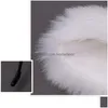 Cappelli da festa Simpatico gatto Volpe Pelliccia sintetica Orecchio Cerchi per capelli Fascia per capelli Orecchie Fascia per capelli Halloween Natale Costume cosplay Clip Lolita Homefavor Dhiyk